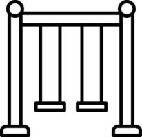 Swing Line Icon Design Element vector
