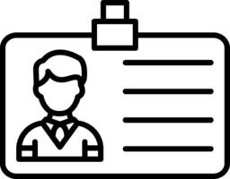 ID Line Icon Design Element vector