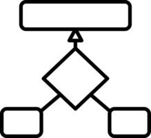 Generalization Line Icon Design Element vector