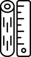 Ruler Line Icon Design Element vector