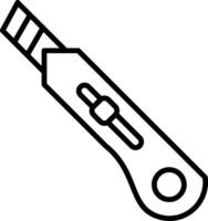 Cutter Line Icon Design Element vector