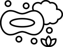 Soap Line Icon Design Element vector