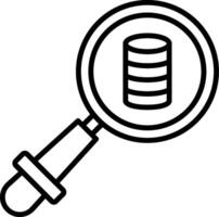 View Line Icon Design Element vector
