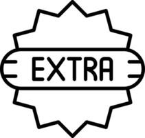 Extra Icon Desing Element vector