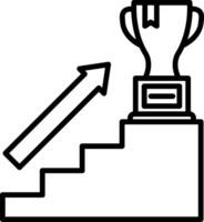 Successful Line Icon Design Element vector
