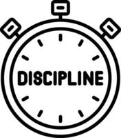 Discipline Icon Desing Element vector