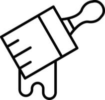 Brush Line Icon Design Element vector