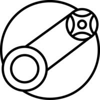 Drive Belt Line Icon Design Element vector