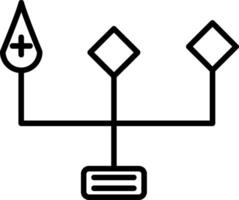 Flow Line Icon Design Element vector