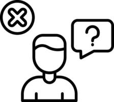 Lack Icon Desing Element vector
