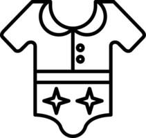 Uniform Line Icon Design Element vector