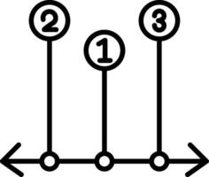 Inforgraphic Line Icon vector