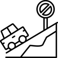Road Line Icon Design Element vector