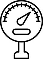 Pressure Line Icon Design Element vector