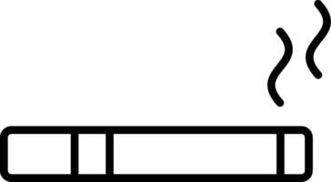 Cigar Line Icon Design Element vector