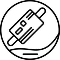 Myelin Line Icon Design Element vector