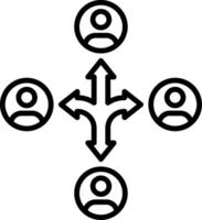 Flexibility Line Icon vector