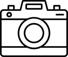 Camera Line Icon vector
