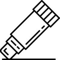 Glue Stick Line Icon vector