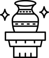 Stage Props Line Icon vector