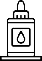 Glue Line Icon vector