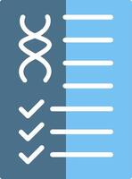 Report Glyph Two Color Icon Design vector