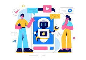 AI Digital Brain Illustration Representing Engineering and Technology Concepts vector