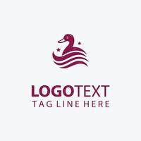Paddle Duck logo vector