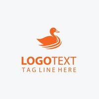 Quack Craft duck logo vector