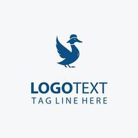 Dapper Duck logo vector