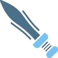 Weapons Glyph Two Color Icon Design vector