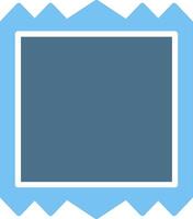 Frame Glyph Two Color Icon Design vector