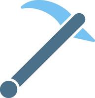 Schyte Glyph Two Color Icon Design vector