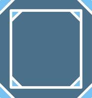 Frame Glyph Two Color Icon Design vector