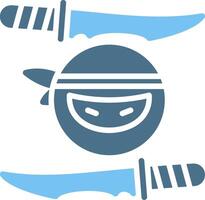 Japan Glyph Two Color Icon Design vector