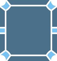 Frame Glyph Two Color Icon Design vector