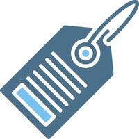 Promotion Glyph Two Color Icon Design vector