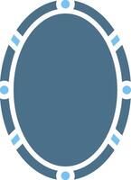 Frame Glyph Two Color Icon Design vector