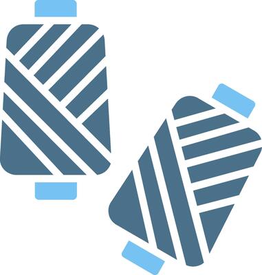 Silk Glyph Two Color Icon Design