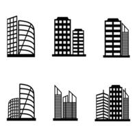 Buildings and Architecture set illustration art vector