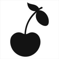 apple black design vector