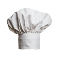 White chef hat displayed against a plain background png