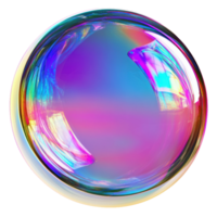 coloré savon bulle flottant dans lumière du soleil, reflétant vibrant motifs et teintes contre une brillant arrière-plan, Couper en dehors - Stock . png