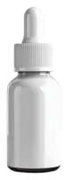 Clear dropper bottle for essential oils or serums png