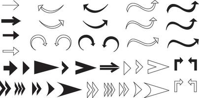 Arrow Symbols Set vector