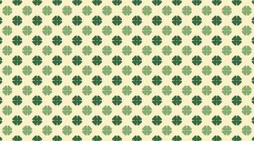 clover leaf motif pattern, clover flower background. vector