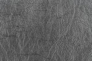 Dark gray color abstract unique faux leather pattern for background, artificial leather material photo