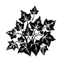 Lush Tropical Leaf Silhouette Illustrations for Projects vector