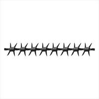 Barbed Wire Graphic Elements for Poster and Branding vector