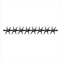 Intricate Barbed Wire Line Art for Graphic Design vector